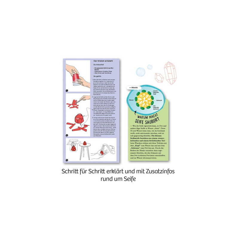 KOSMOS Kristall-Seife, Experimentierkasten