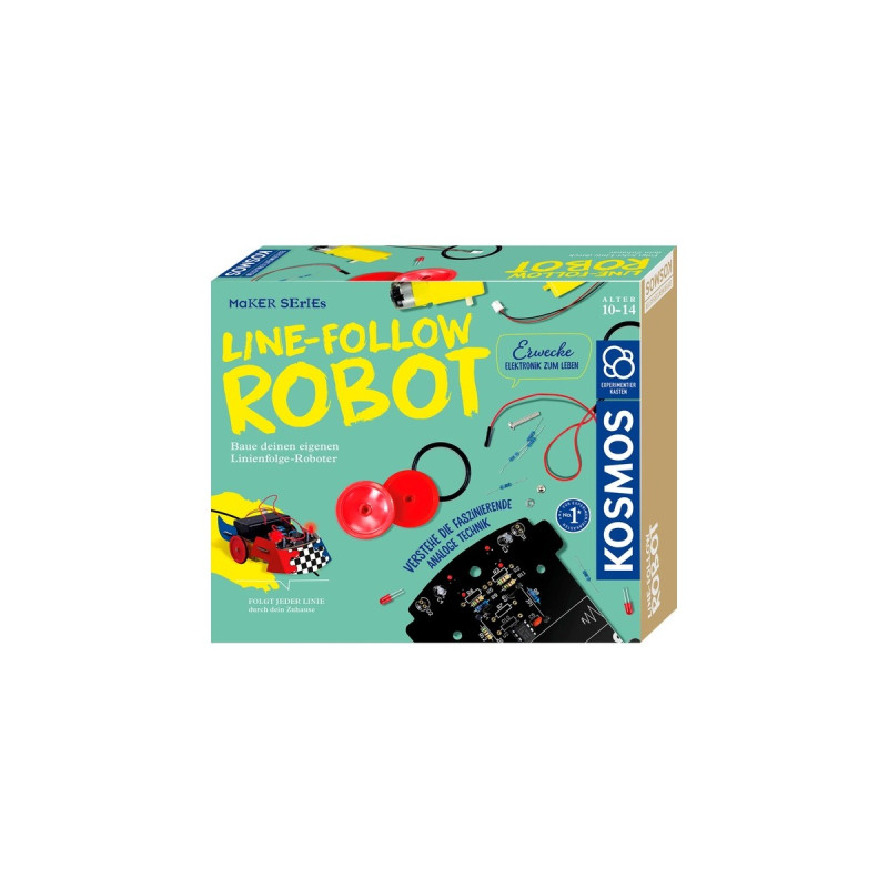 KOSMOS Line-Follow Robot, Experimentierkasten