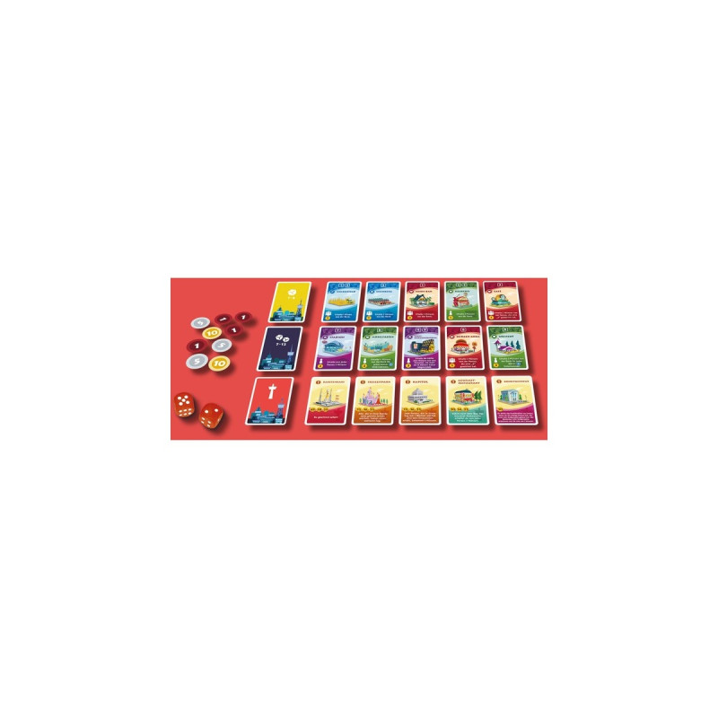 KOSMOS Machi Koro - Die neue Stadt, Kartenspiel