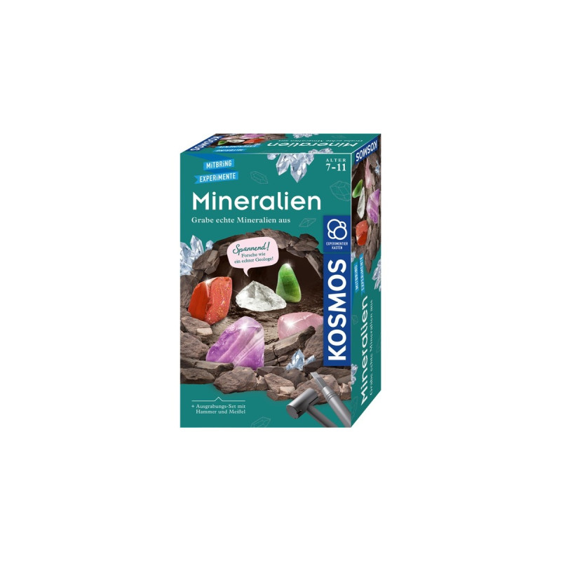 KOSMOS Mineralien, Experimentierkasten