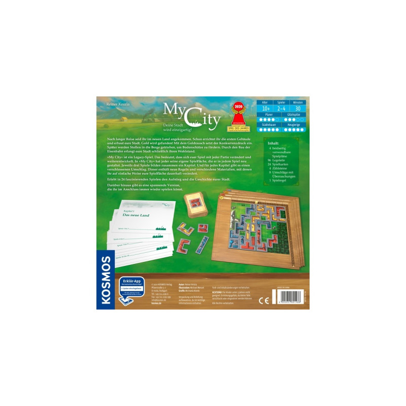 KOSMOS My City, Brettspiel