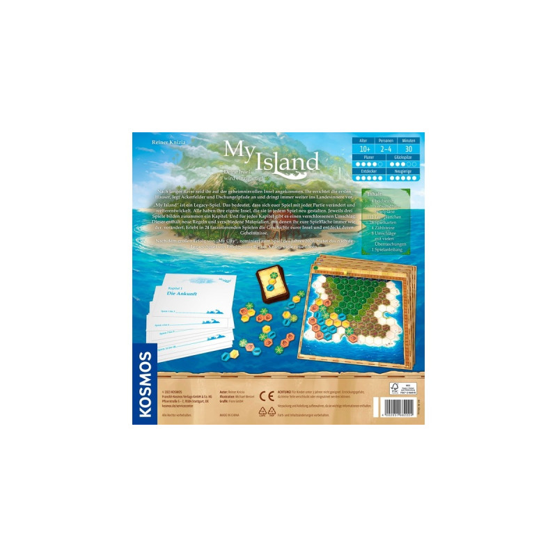 KOSMOS My Island, Brettspiel