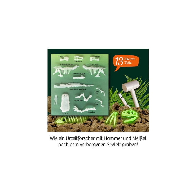 KOSMOS Nachtleuchtender T-REX, Experimentierkasten