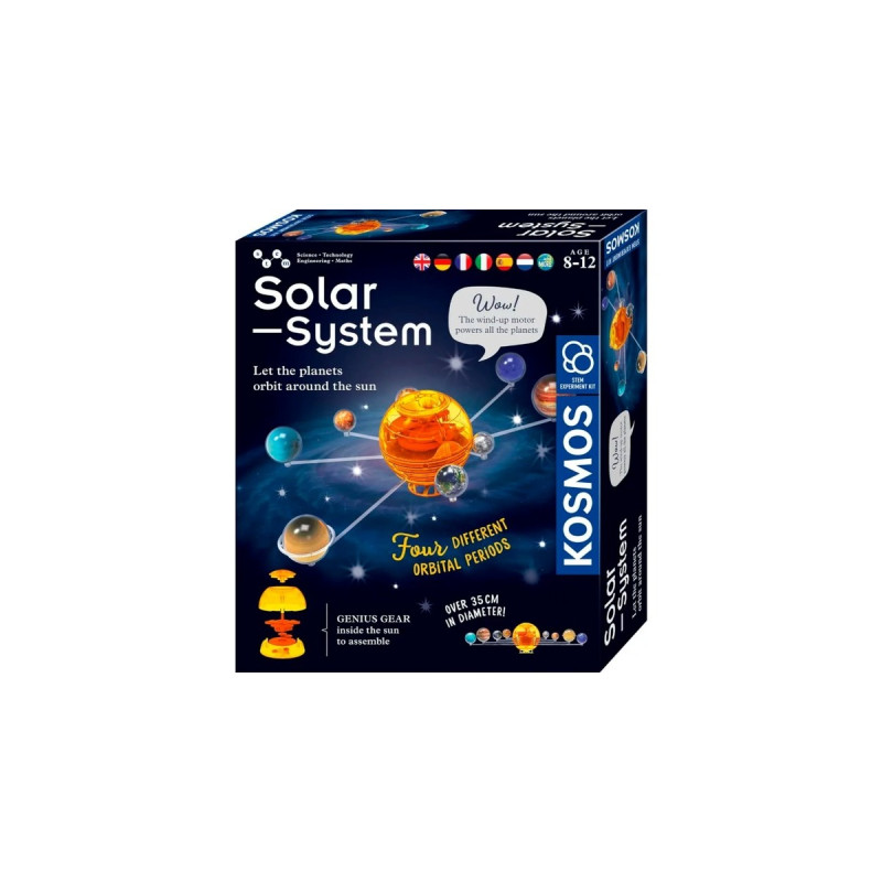 KOSMOS Orbiting Solar System 12L, Experimentierkasten(mehrsprachige Version)