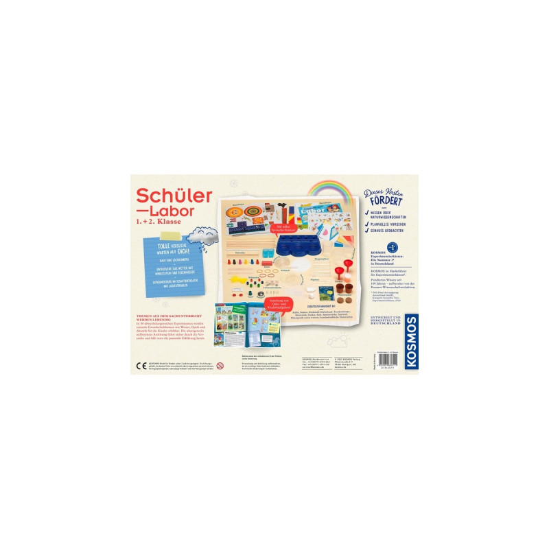 KOSMOS Schülerlabor 1. + 2. Klasse, Experimentierkasten