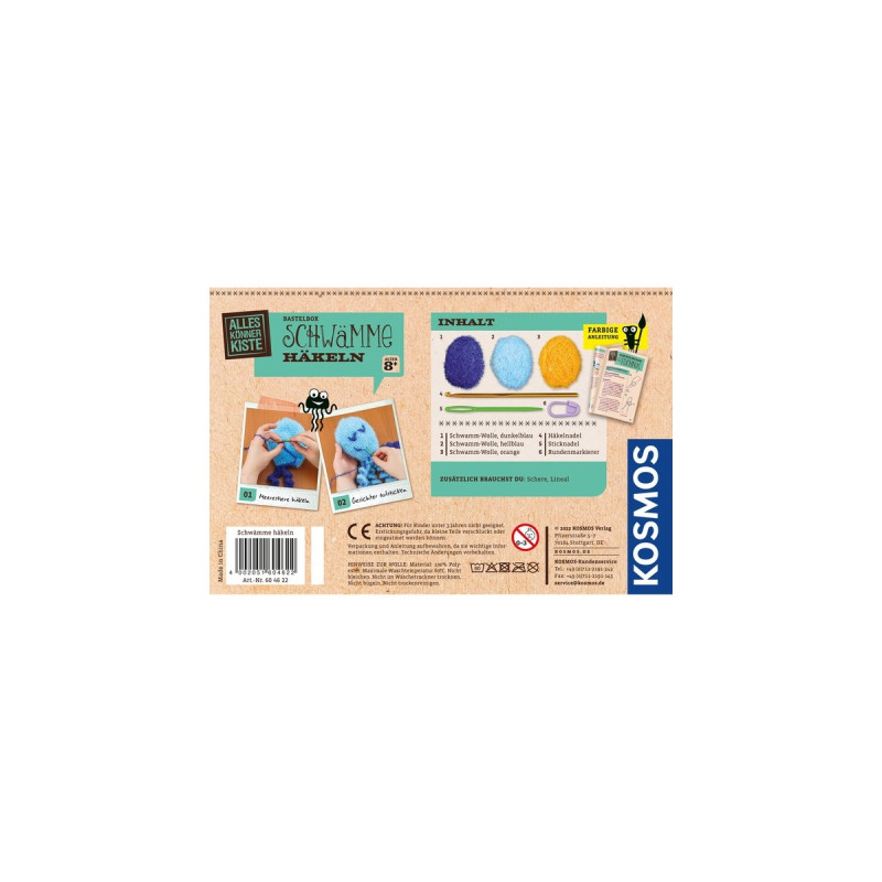 KOSMOS Schwämme häkeln, Basteln