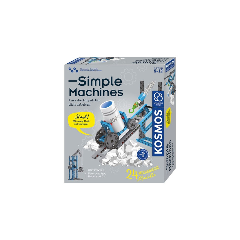 KOSMOS Simple Machines, Experimentierkasten(Lass die Physik für dich arbeiten!)