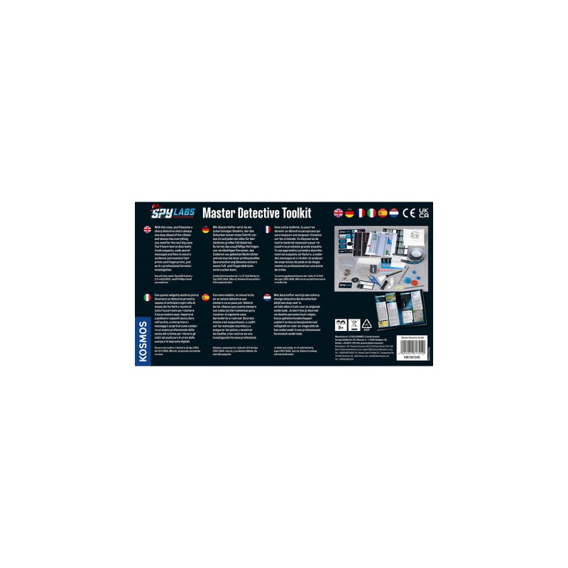 KOSMOS Spy Labs Incorporated Master Detective Toolkit V1, Detektiv-Sets(internationale Version)