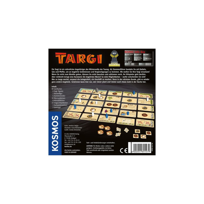 KOSMOS Targi, Brettspiel