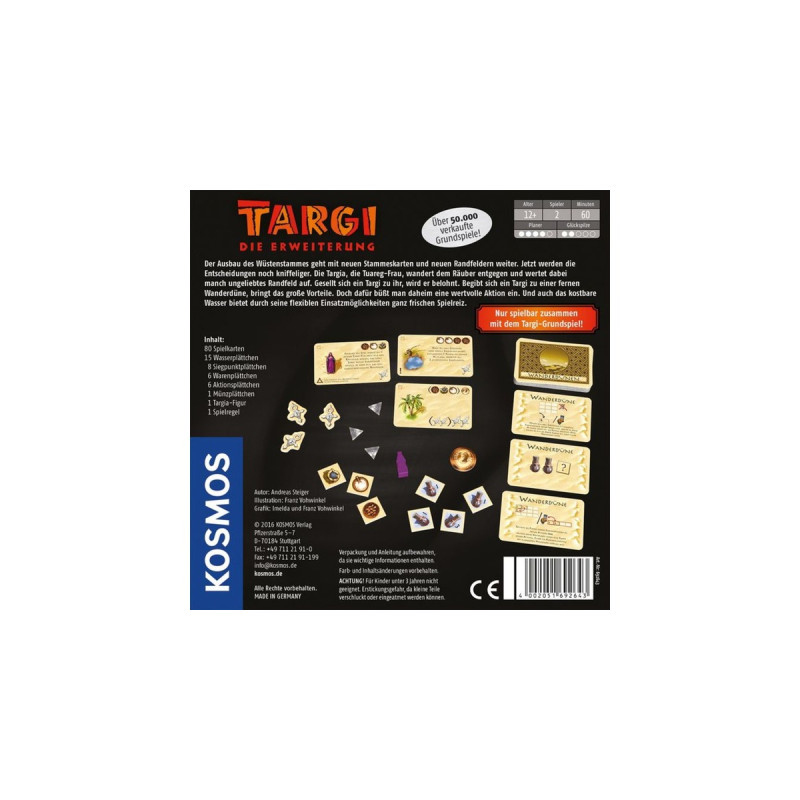 KOSMOS Targi - Die Erweiterung, Brettspiel