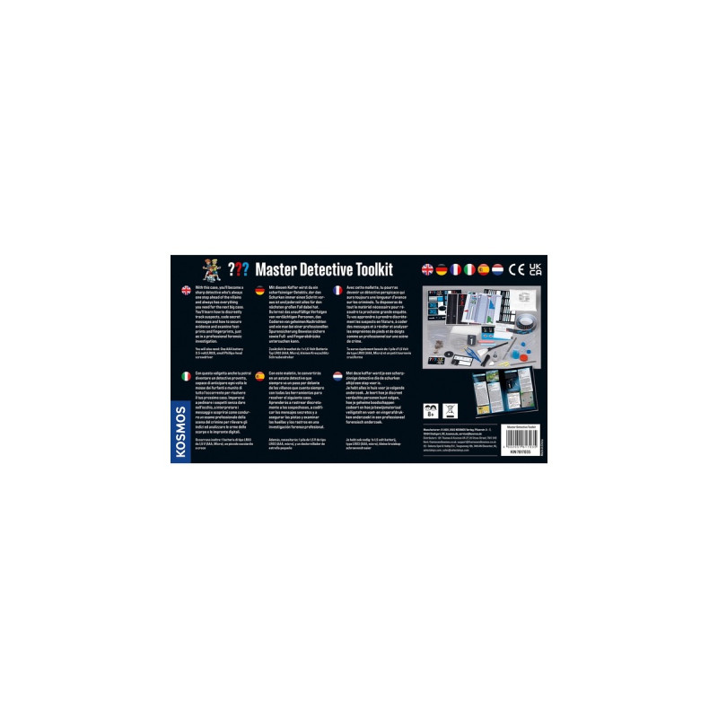 KOSMOS The Three ??? Master Detective Toolkit, Detektiv-Sets(mehrsprachige Version)