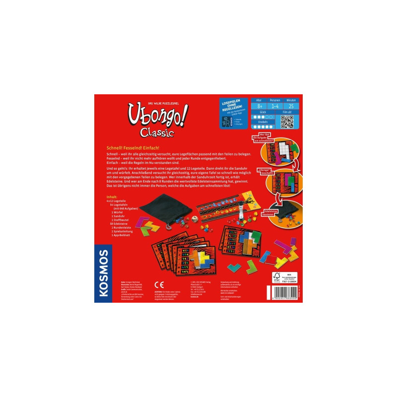 KOSMOS Ubongo Classic, Brettspiel