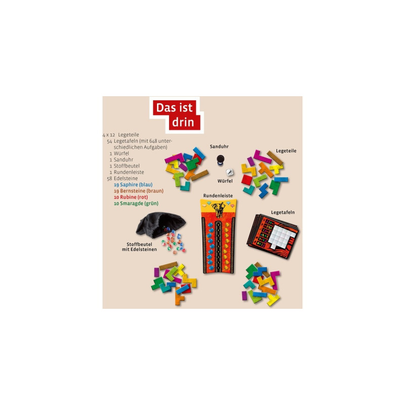 KOSMOS Ubongo Classic, Brettspiel