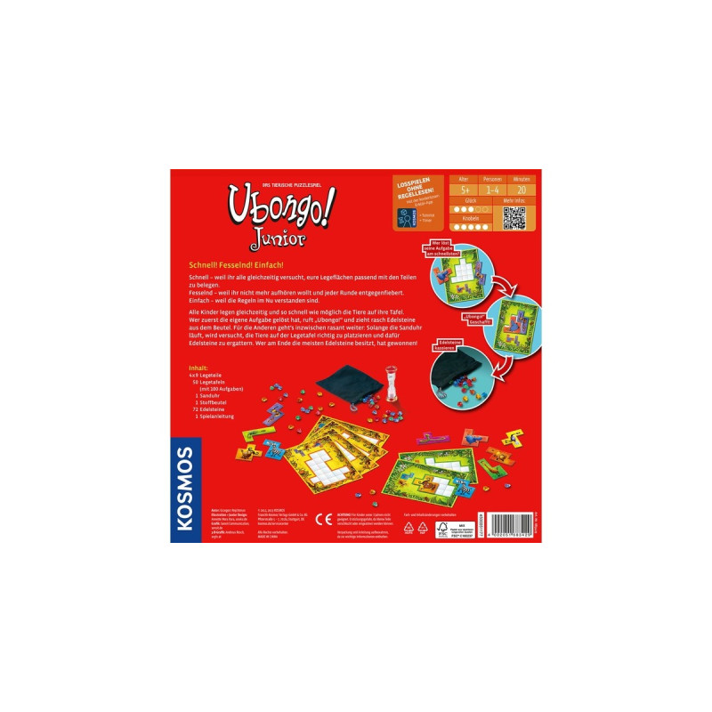 KOSMOS Ubongo Junior, Brettspiel