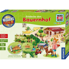 KOSMOS WAS IST WAS Junior- Entdecke den Bauernhof, Puzzle