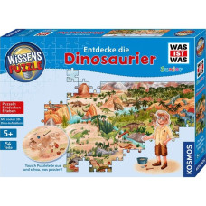 KOSMOS WAS IST WAS Junior- Entdecke die Dinosaurier, Puzzle