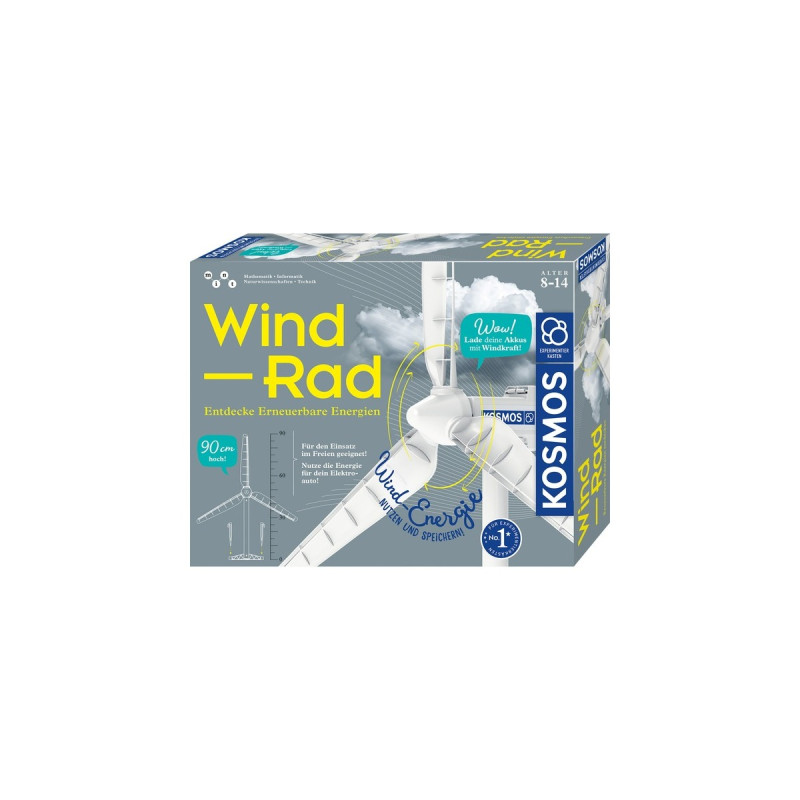 KOSMOS Wind-Rad, Experimentierkasten