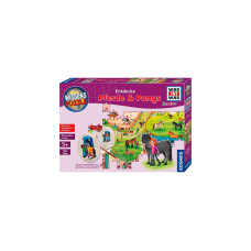 KOSMOS Wissenspuzzle WAS IST WAS Junior: Entdecke den Ponyhof(54 Teile)