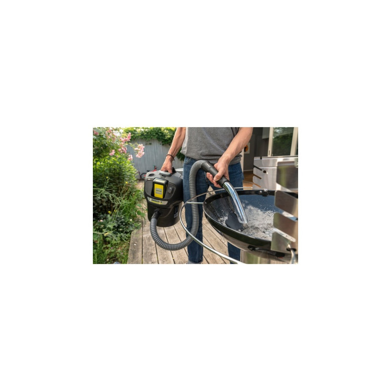 Kärcher AD 2 Battery Set, Aschesauger(schwarz, mit Akku und Ladegerät)