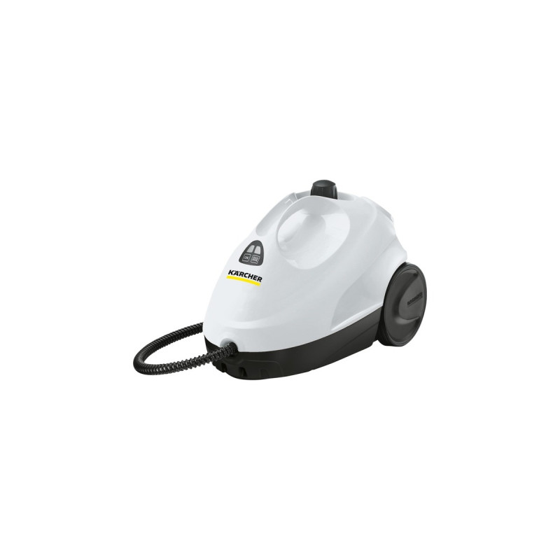 Kärcher Dampfreiniger SC 2 EasyFix(weiß/schwarz, 1.500 Watt, mit Bodenreinigungsset EasyFix)
