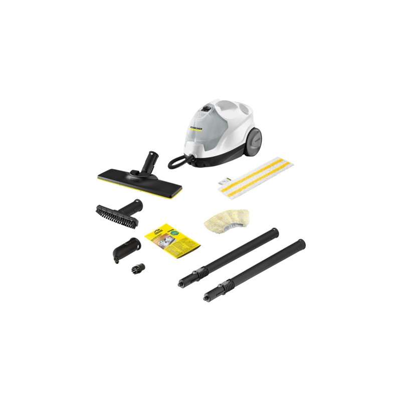 Kärcher Dampfreiniger SC 4 EasyFix(weiß/schwarz, 2.000 Watt)