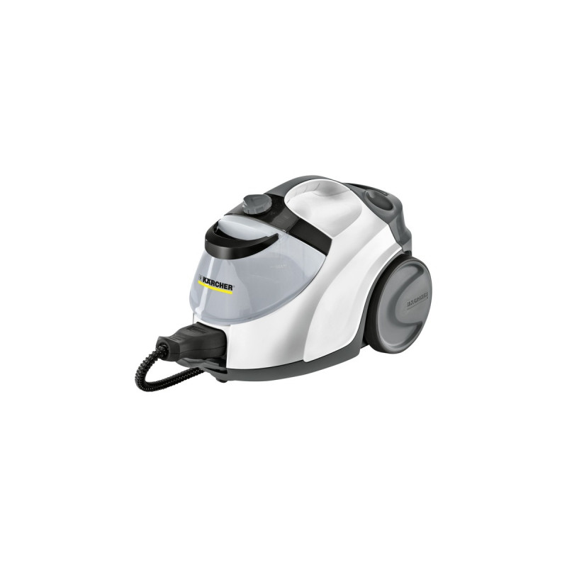 Kärcher Dampfreiniger SC 5 EasyFix Iron(weiß/schwarz, 2.250 Watt, inkl. Dampfdruck-Bügeleisen)