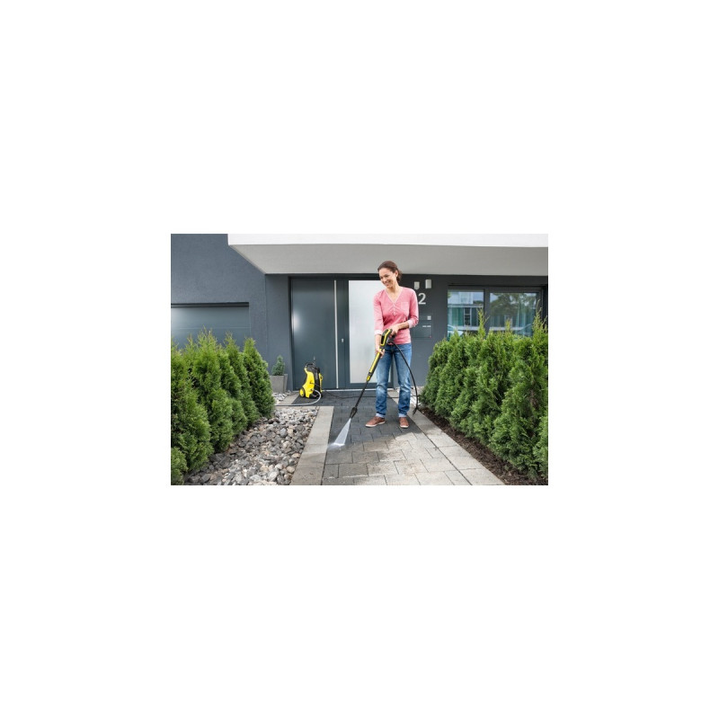 Kärcher Hochdruckreiniger K 4 Premium Power Control Home(gelb/schwarz, mit Dreckfräser u. Flächenreiniger)