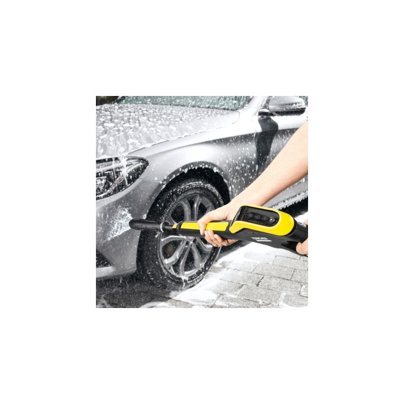 Kärcher Hochdruckreiniger K 5 Power Control Home(gelb/schwarz, mit Dreckfräser u. Flächenreiniger)