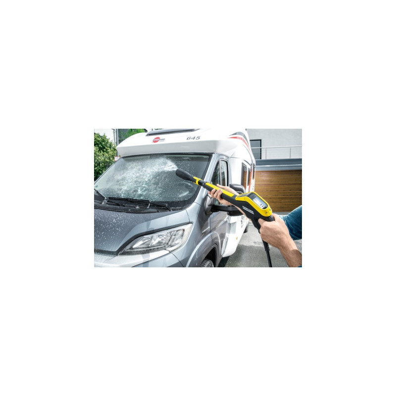 Kärcher Hochdruckreiniger K 7 Premium Smart Control(gelb/schwarz, Bluetooth, mit Schlauchtrommel u. 3-in-1-Multi Jet-Strahlrohr)