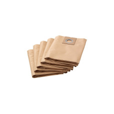 Kärcher Papierfiltertüten 6.904-290.0, Staubsaugerbeutel(5 Stück)
