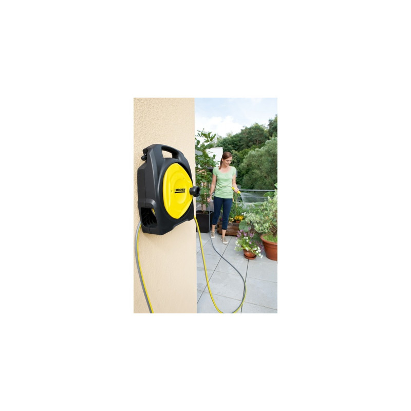 Kärcher Schlauchbox CR 3.110 Balcony, Schlauchtrommel(schwarz/gelb)