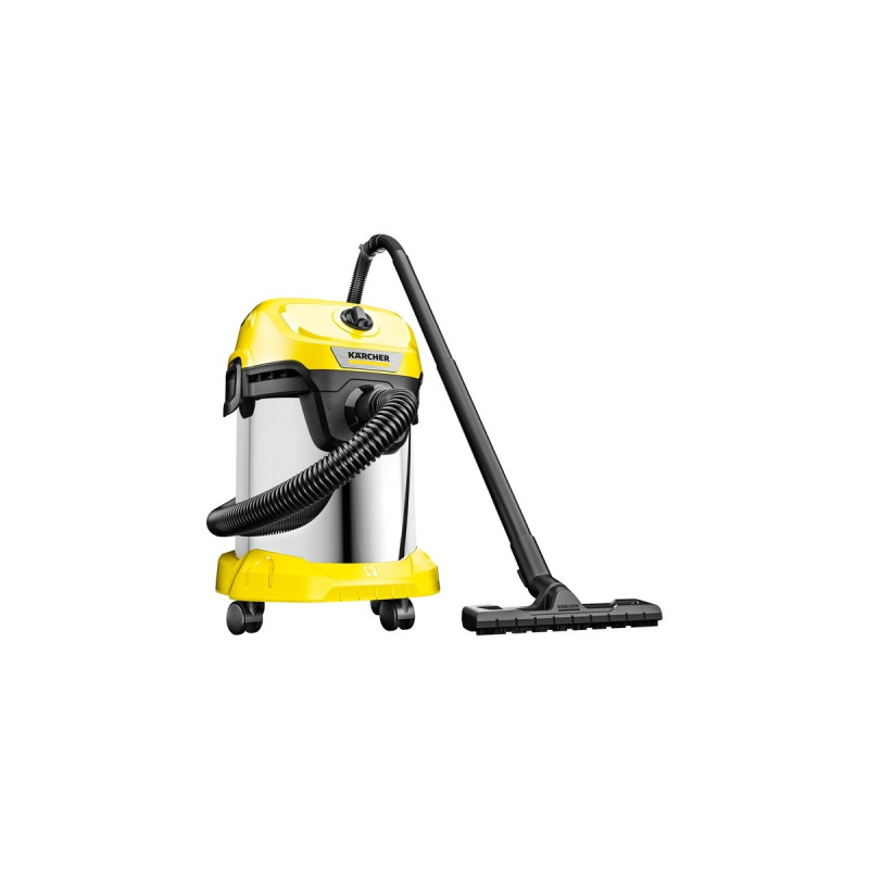 Kärcher WD 3 S V-17/4/20, Nass-/Trockensauger(gelb/edelstahl)