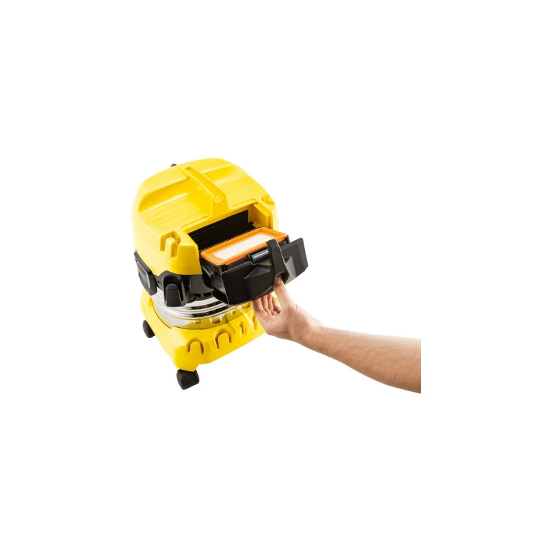 Kärcher WD 4 S V-20/5/22, Nass-/Trockensauger(gelb/edelstahl)