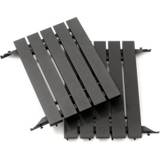 Kamado Joe Aluminium Seitentische für Big Joe BJ-ALUMN, Ablage(schwarz)