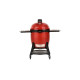 Kamado Joe Big Joe III, Holzkohlegrill(rot/schwarz, Ø 61cm)