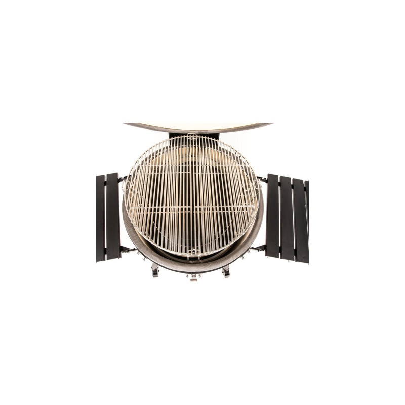 Kamado Joe Big Joe III, Holzkohlegrill(rot/schwarz, Ø 61cm)