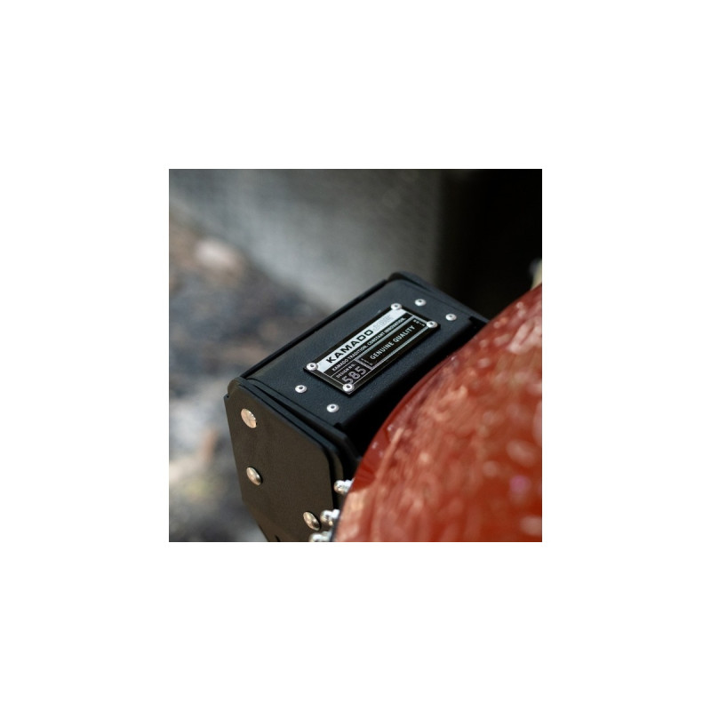 Kamado Joe Big Joe III, freistehend, Holzkohlegrill(rot/schwarz, Ø 61cm)