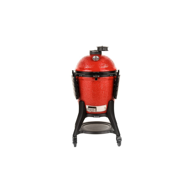 Kamado Joe Classic III, Holzkohlegrill(rot/schwarz, Ø 46cm)