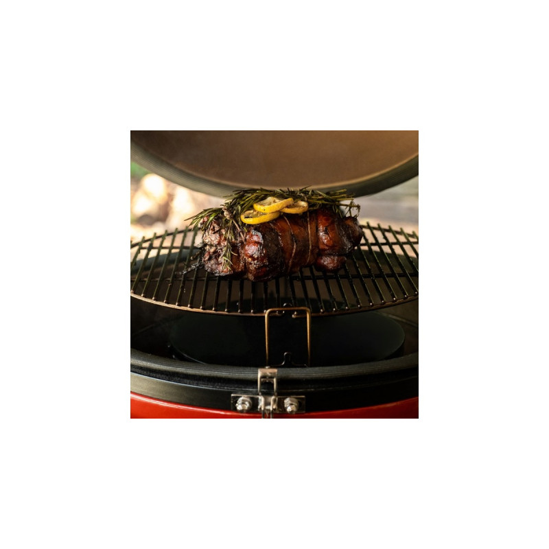 Kamado Joe Classic III, freistehend, Holzkohlegrill(rot/schwarz, Ø 46cm)