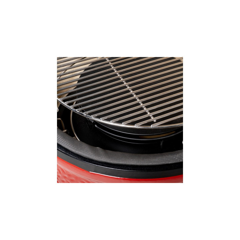 Kamado Joe Classic III, freistehend, Holzkohlegrill(rot/schwarz, Ø 46cm)