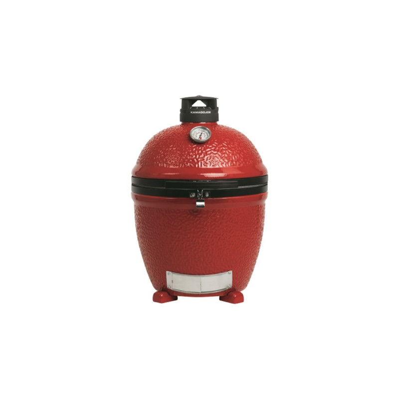 Kamado Joe Classic II Stand-Alone, Holzkohlegrill(rot/schwarz, Ø 46cm, freistehend)