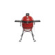 Kamado Joe Classic II, Holzkohlegrill(rot/schwarz, Ø 46cm)