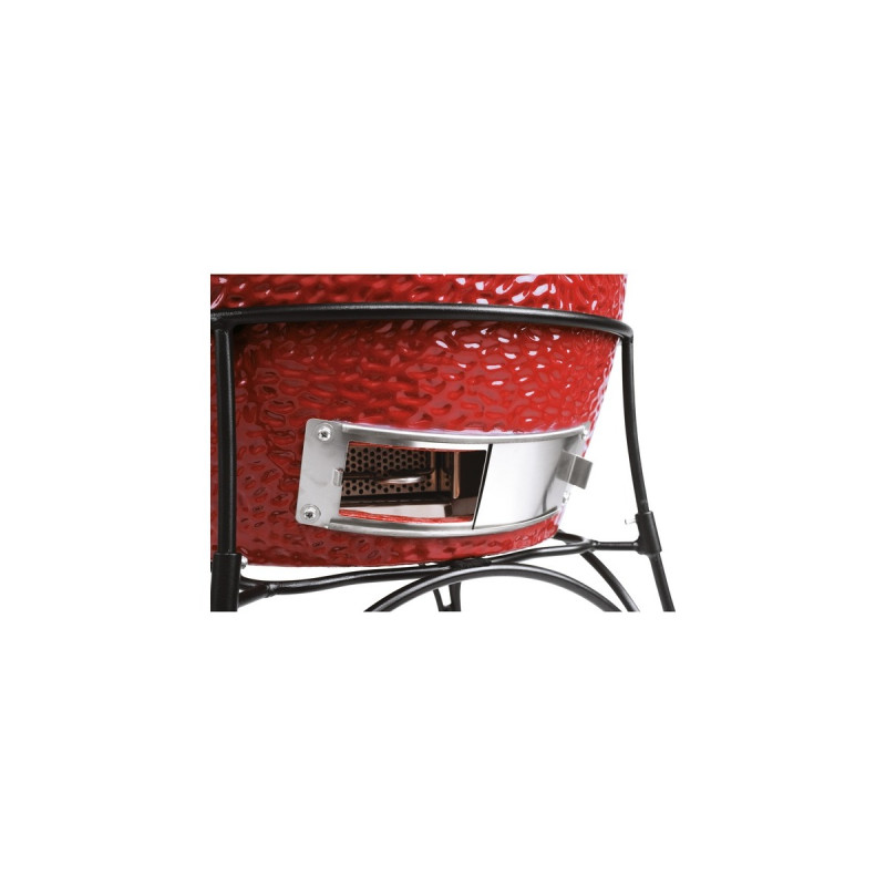 Kamado Joe Classic II, Holzkohlegrill(rot/schwarz, Ø 46cm)