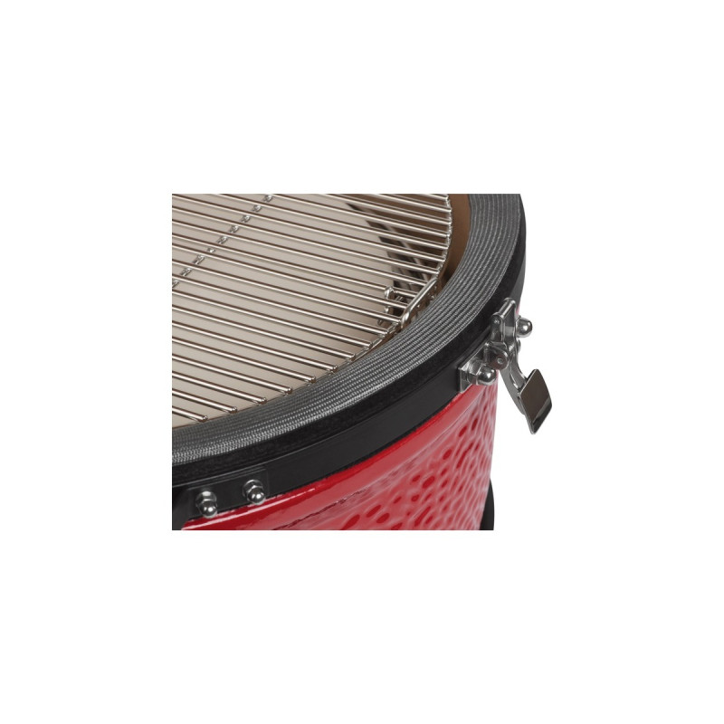 Kamado Joe Classic II, Holzkohlegrill(rot/schwarz, Ø 46cm)