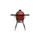 Kamado Joe Classic, Holzkohlegrill(rot/schwarz, Ø 46cm)