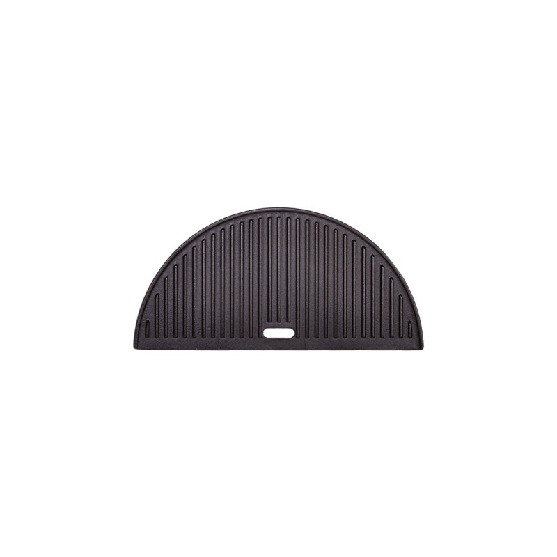 Kamado Joe Gusseisen Grillplatte halbrund CJ, Grillrost(schwarz, für Kamado Joe Classic)