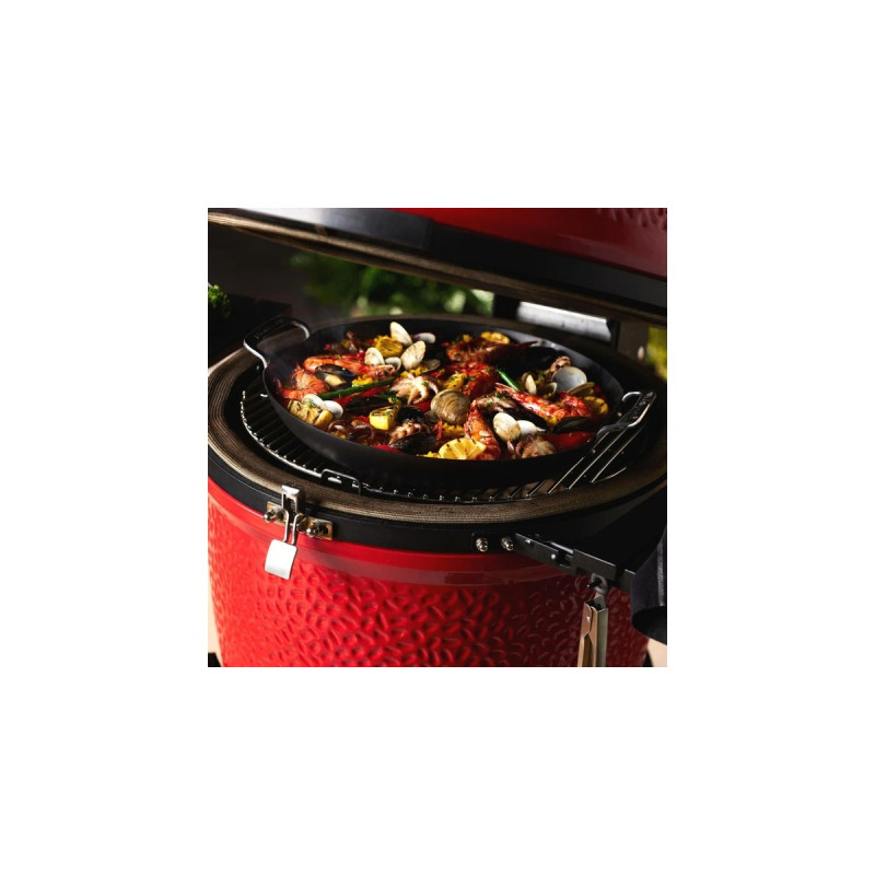 Kamado Joe Karbonstahl Paella Pfanne(schwarz)