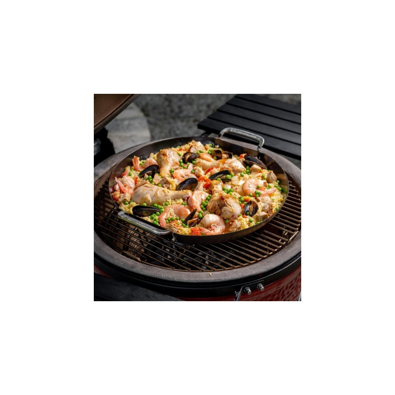Kamado Joe Karbonstahl Paella Pfanne(schwarz)