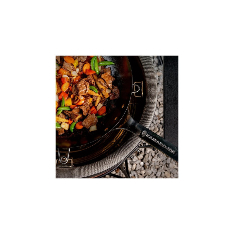Kamado Joe Karbonstahl-Wok(schwarz)