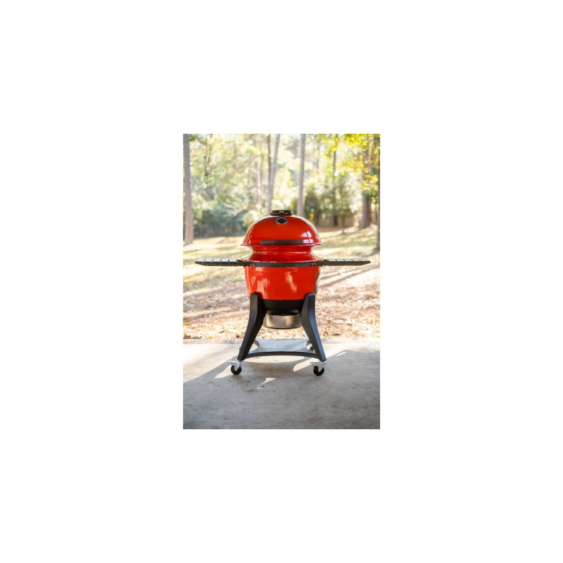 Kamado Joe Kettle Joe, Holzkohlegrill(rot/schwarz, Ø 57cm)